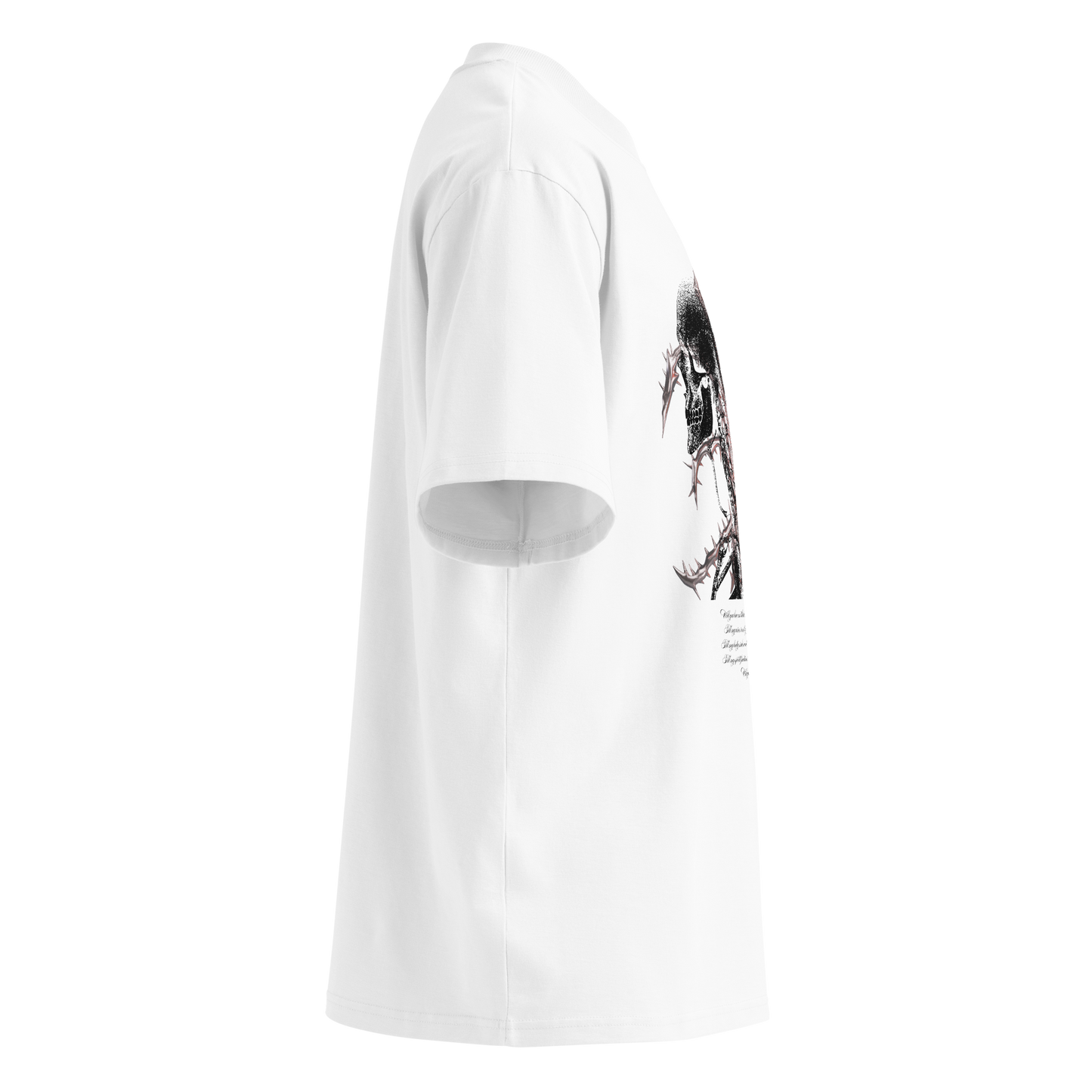 GOTHIC POEM OVERSIZED TEE