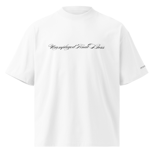 UNEMPLOYED FINAL BOSS OVERSIZED TEE