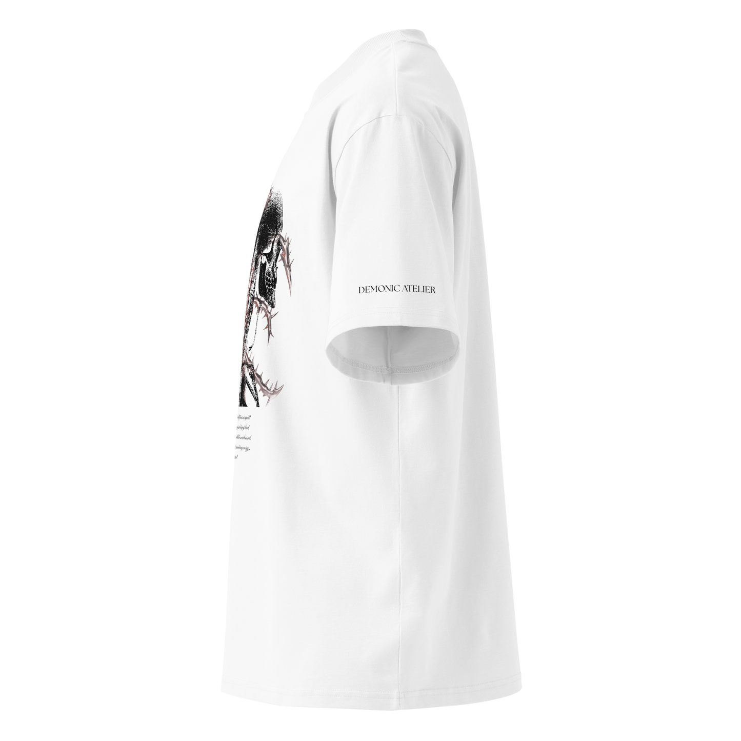 GOTHIC POEM OVERSIZED TEE