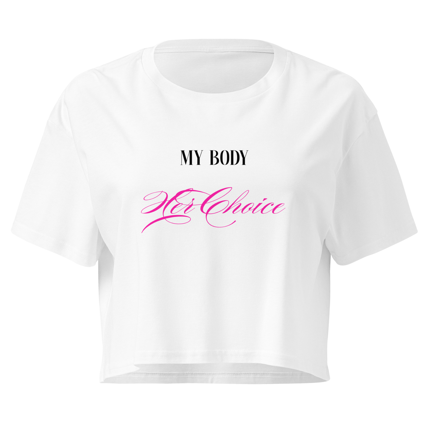 XMYBODY CROP TOP WHITE