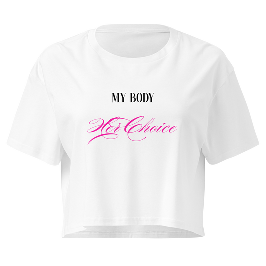 XMYBODY CROP TOP WHITE