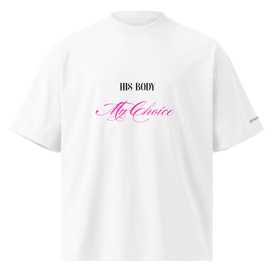 XHIS BODY OVERSIZED TEE WHITE