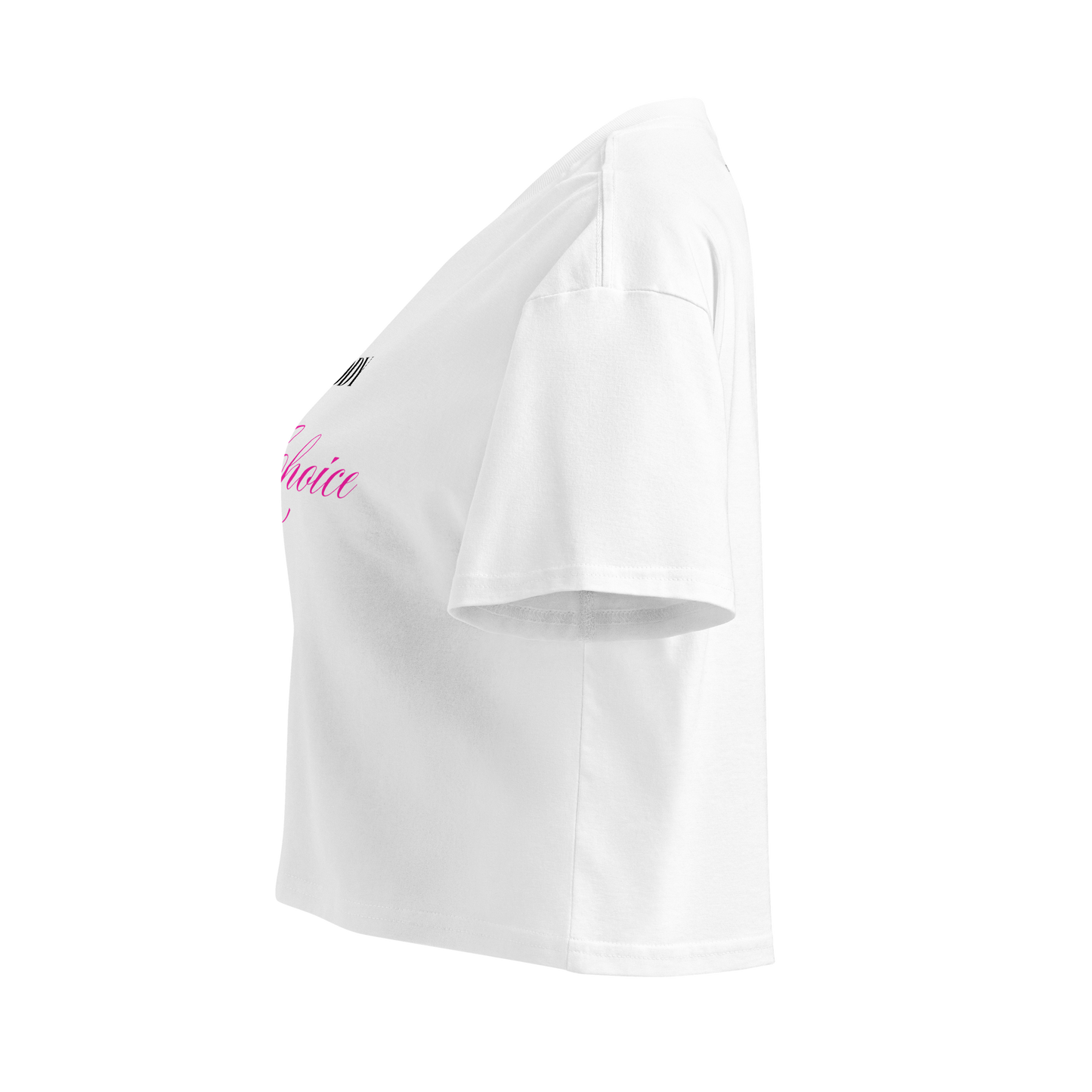 XHIS BODY CROP TOP WHITE