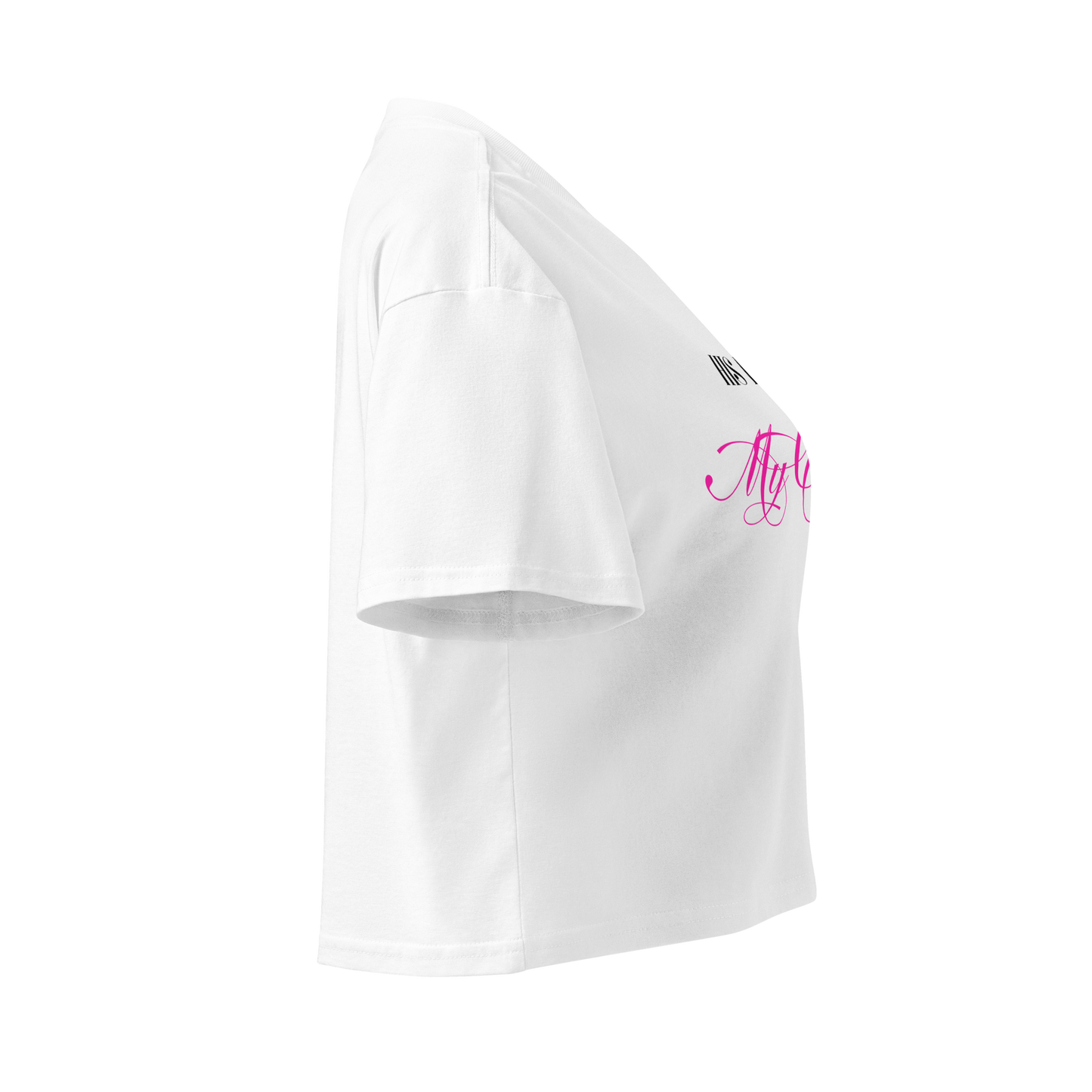 XHIS BODY CROP TOP WHITE