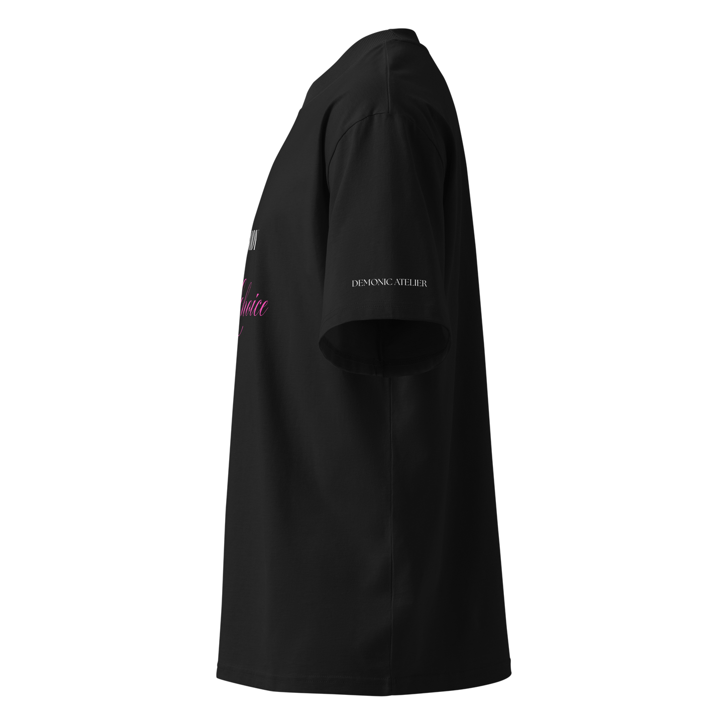 XHIS BODY OVERSIZED TEE BLACK