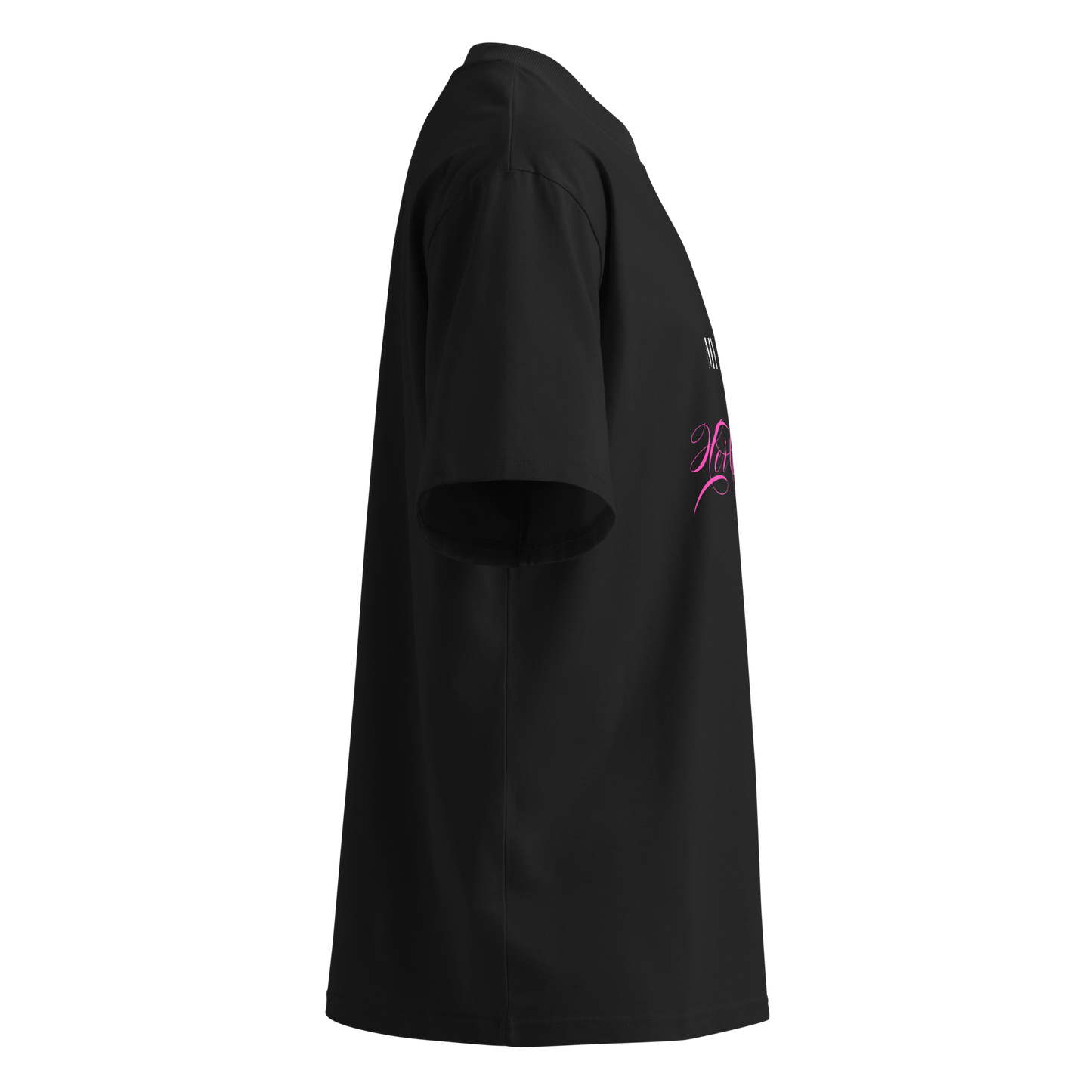 XMY BODY OVERSIZED TEE BLACK