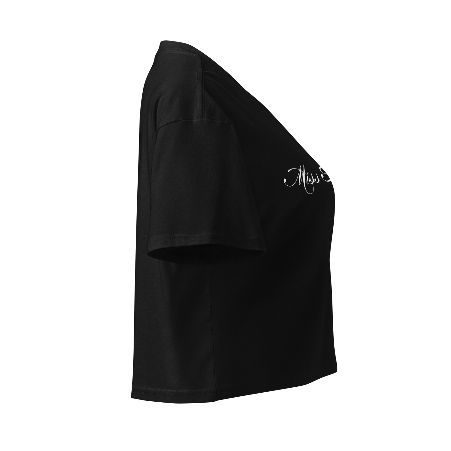 MISS ANDRIST CROP TOP BLACK