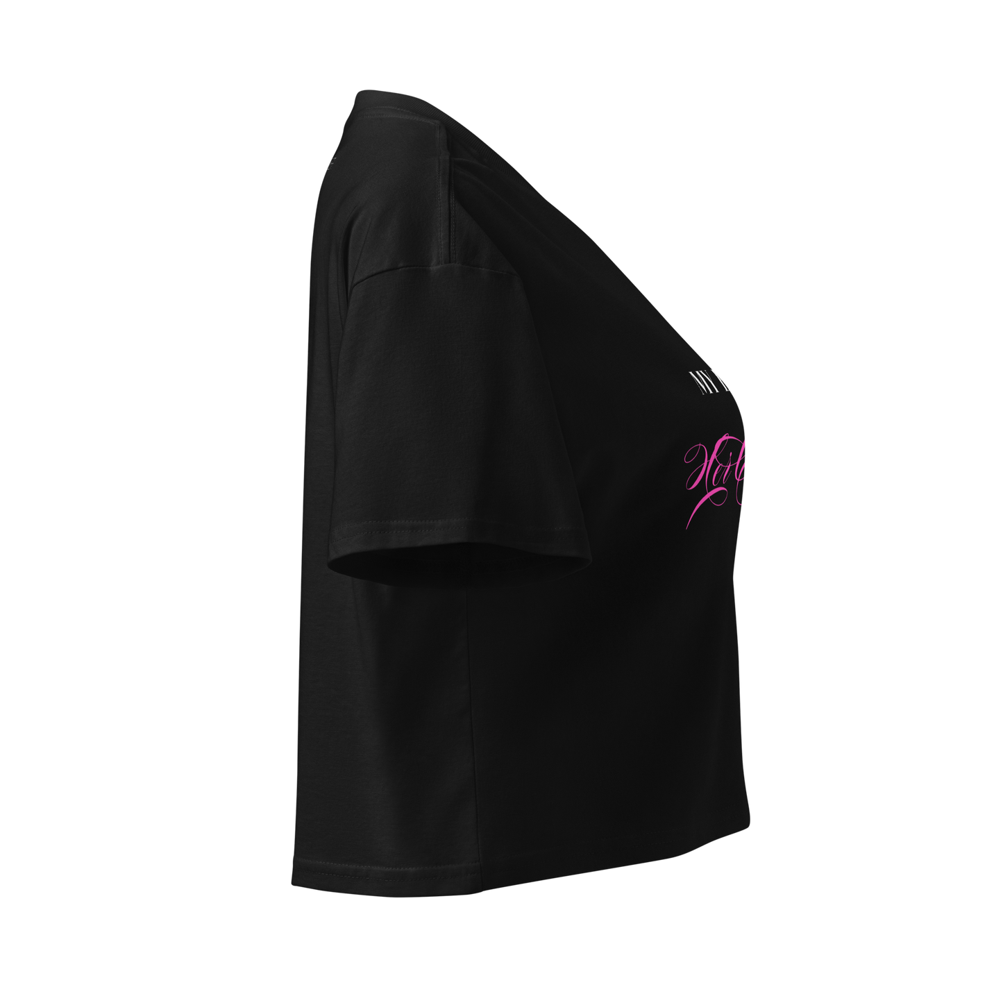 XMY BODY CROP TOP BLACK