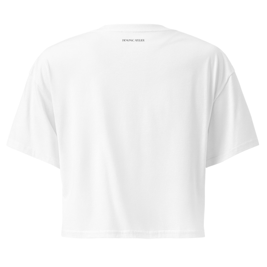 GOTHIC POEM CROP TOP