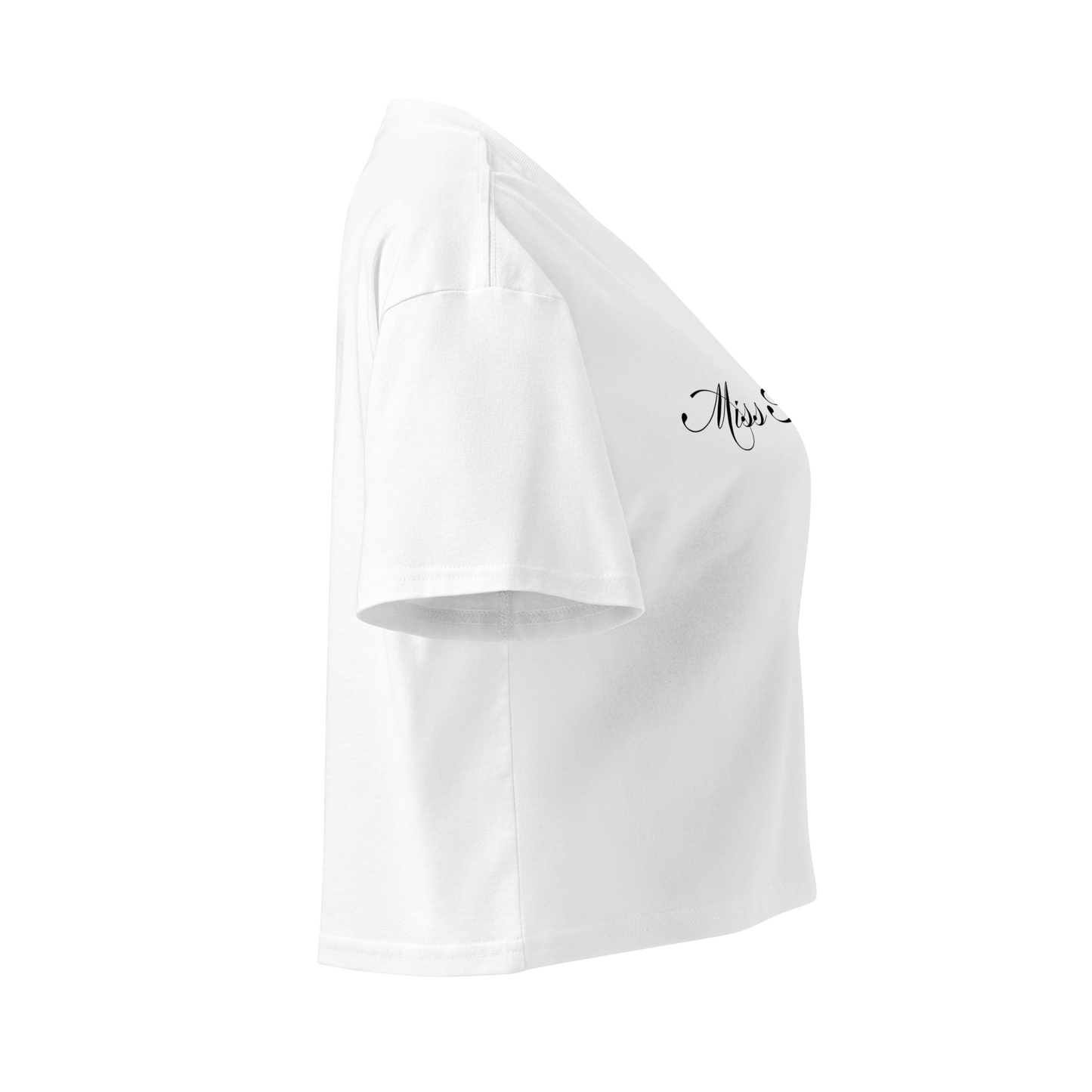 MISS ANDRIST CROP TOP WHITE